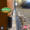 FoxWatch Ultrasonic Fox Deterrent protecting a driveway