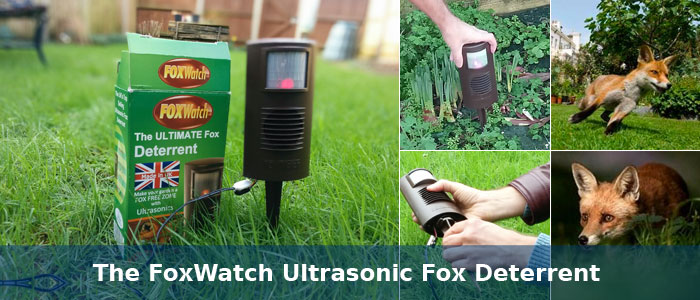 The FoxWatch Ultrasonic Fox Deterrent