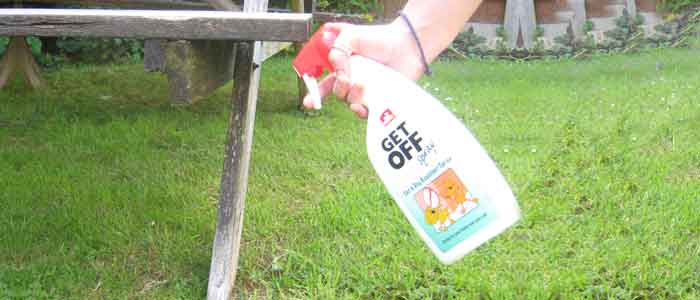 Get off My Garden Spray Repellent for foxes