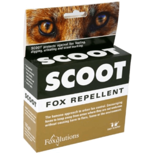 Scoot Fox Repellent for keeping foxes away