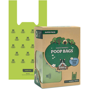 Scented poop bags for safely clearing up smelly fox poo