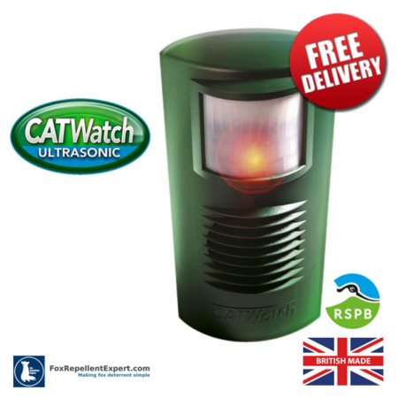 CatWatch Ultrasonic Cat Deterrent - No Adapter, unit only